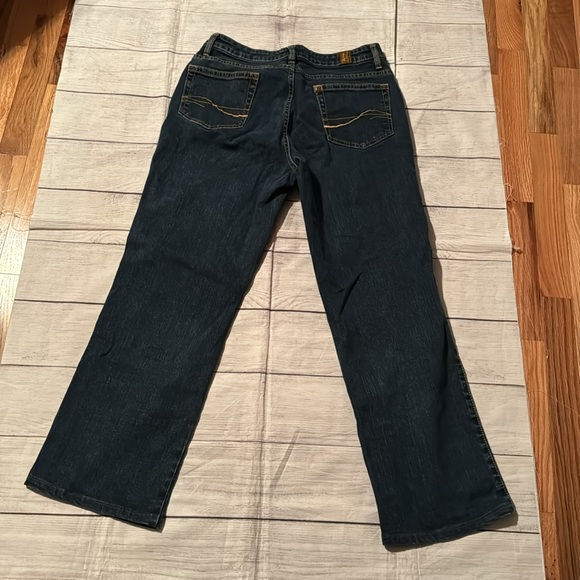📢 Aura by Wrangler Medium/Dark Wash Jeans Size 10 Short - Picture 3 of 12